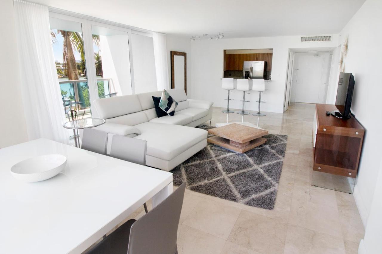 Premier Bayview Suite 3 Bedroom 2 Bath Granite Kitchen at Seacoast Suites on Miami Beach