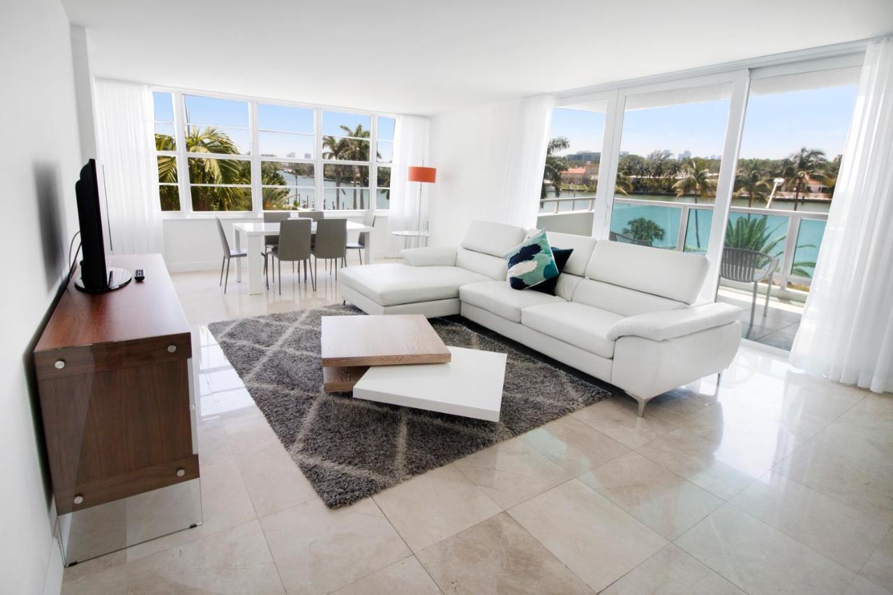 Premier Bayview Suite 3 Bedroom 2 Bath Granite Kitchen at Seacoast Suites on Miami Beach