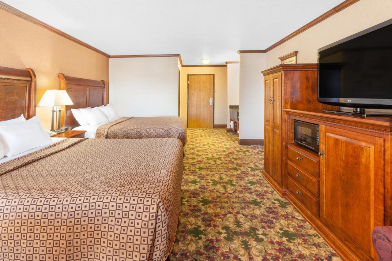 Deluxe Queen Room with Two Queen Beds - Disability Access - Non-Smoking at Ramada by Wyndham Mackinaw City Waterfront