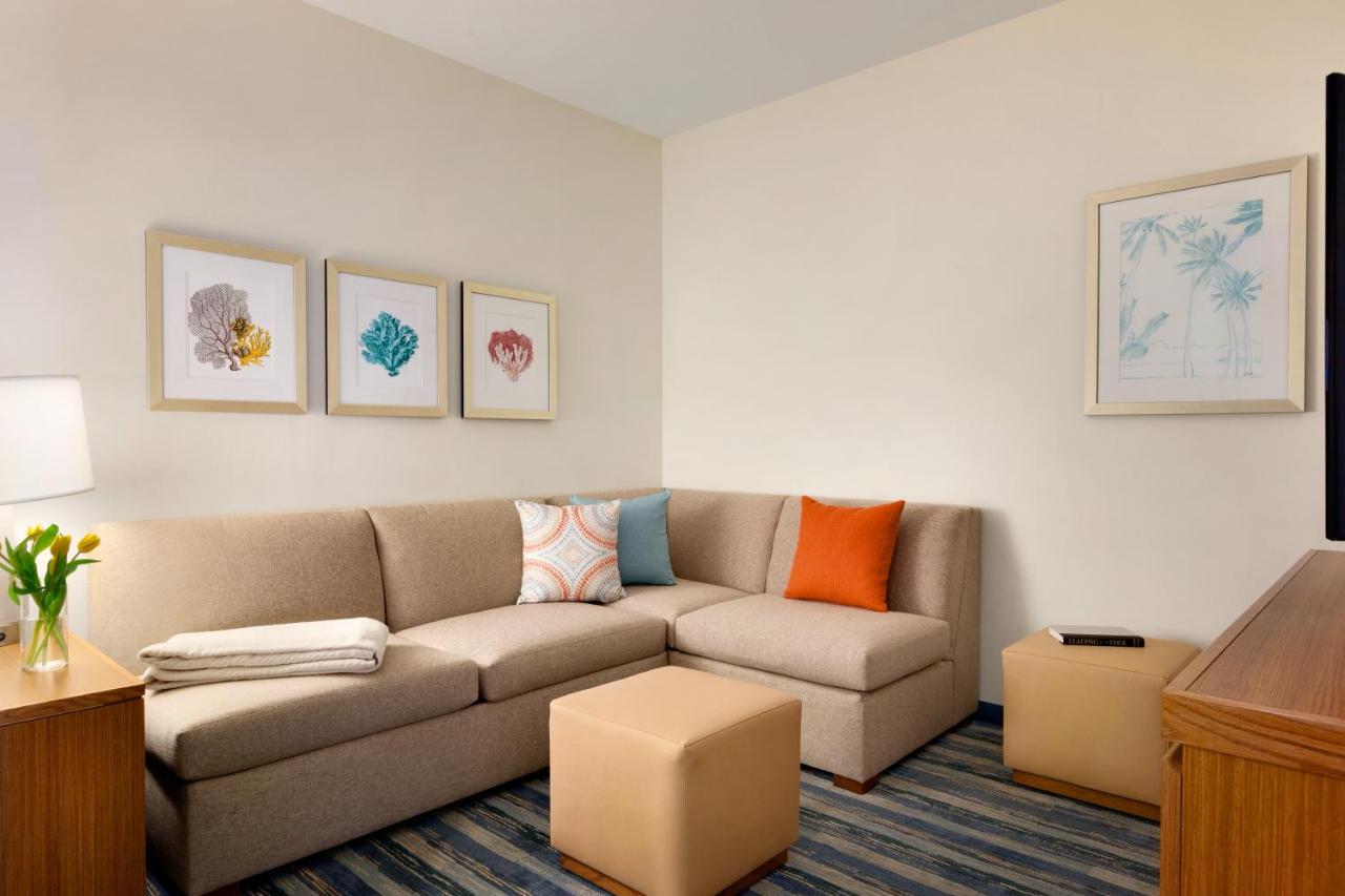 Queen Studio with Two Queen Beds and Sofabed at Hyatt House Virginia Beach / Oceanfront