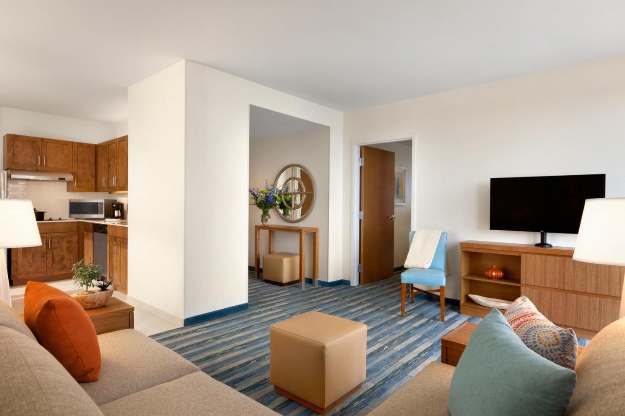 One-Bedroom Suite with Two Queen Beds - Kitchen at Hyatt House Virginia Beach / Oceanfront