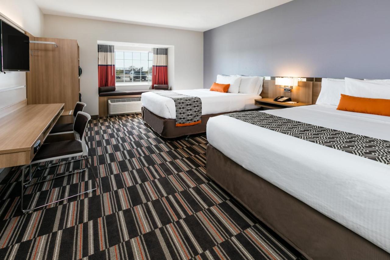 Deluxe Queen Room with Two Queen Beds - Non-Smoking at Microtel Inn and Suites by Wyndham Monahans