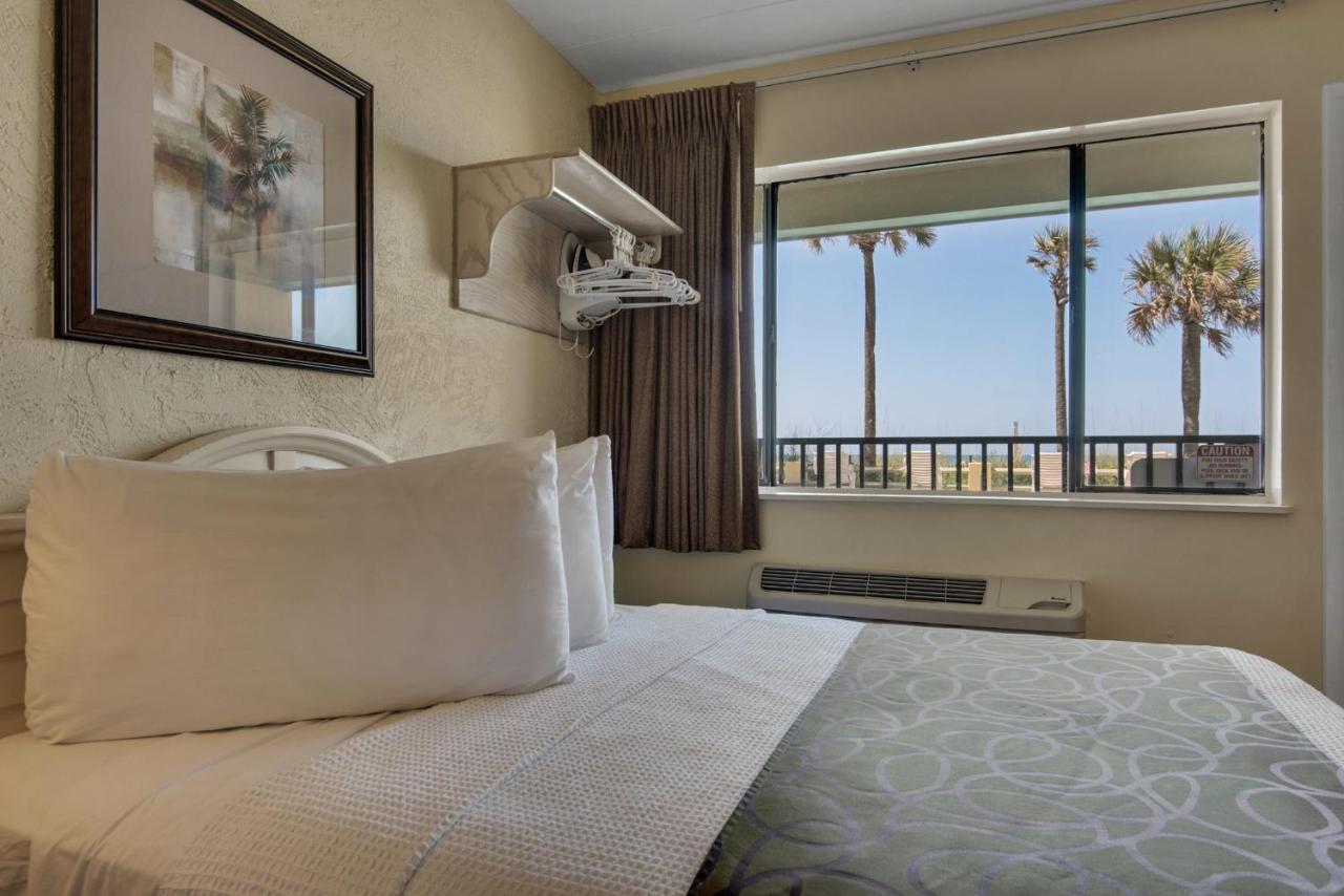 Room with 2 Double Beds, Efficiency Room, Ocean View, Non-Smoking at Ramada by Wyndham Panama City Beach / Beachfront