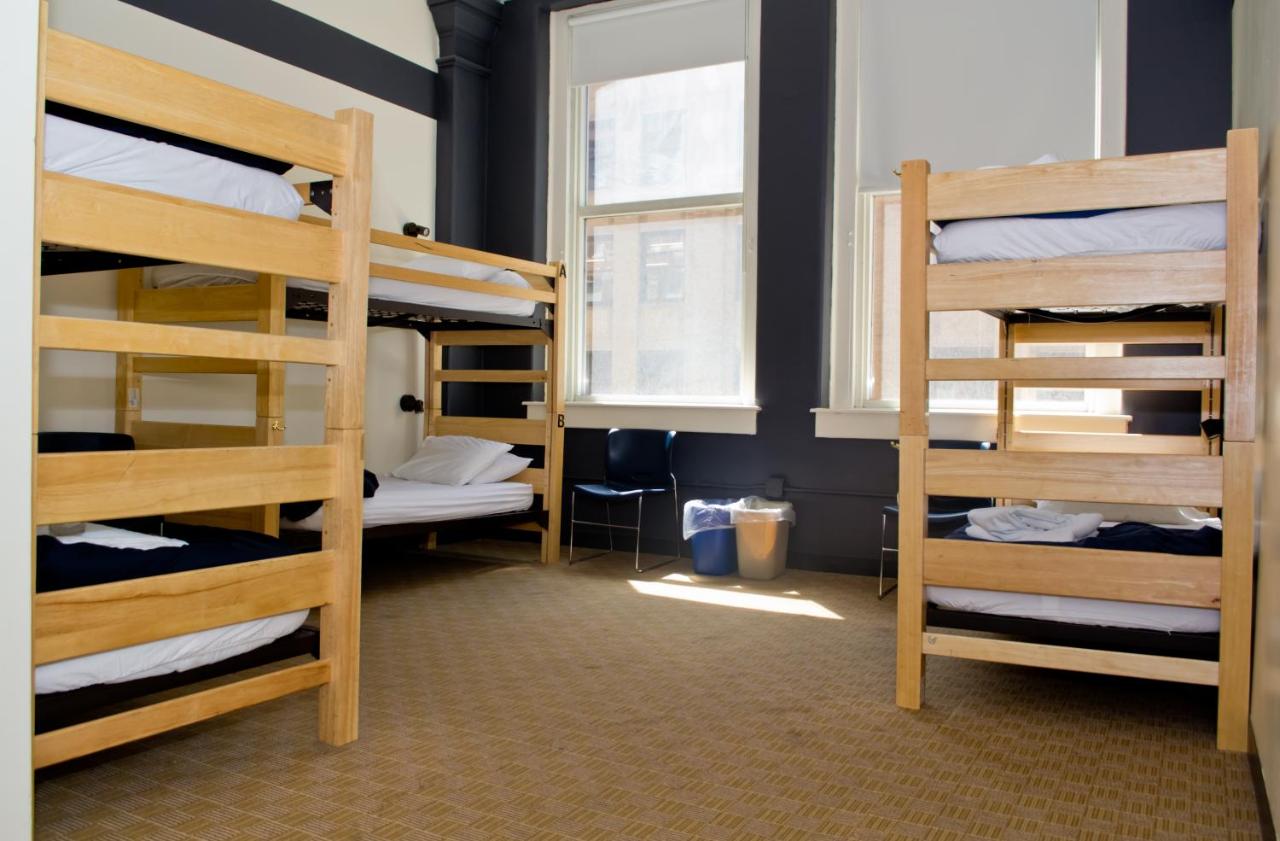 Bed in 10-Bed Female Dormitory Room at HI Chicago Hostel