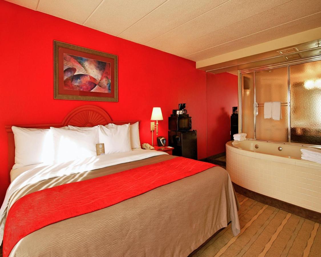King Suite with Whirlpool - Non-Smoking at Comfort Inn University Center