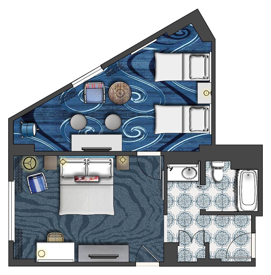 Kids Suite at Universal's Loews Sapphire Falls Resort