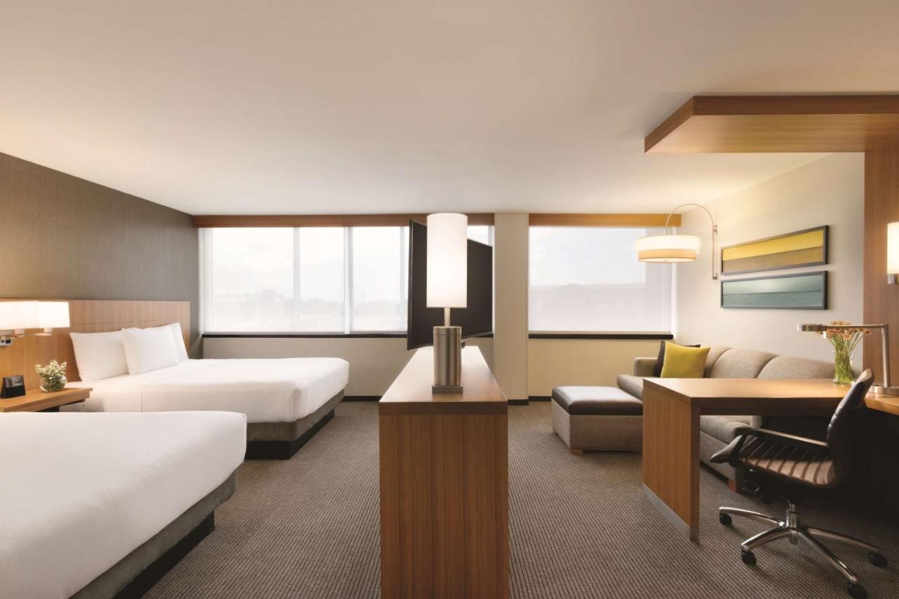 Queen Studio with Two Queen Beds - High Floor at Hyatt Place Chicago/O'Hare Airport