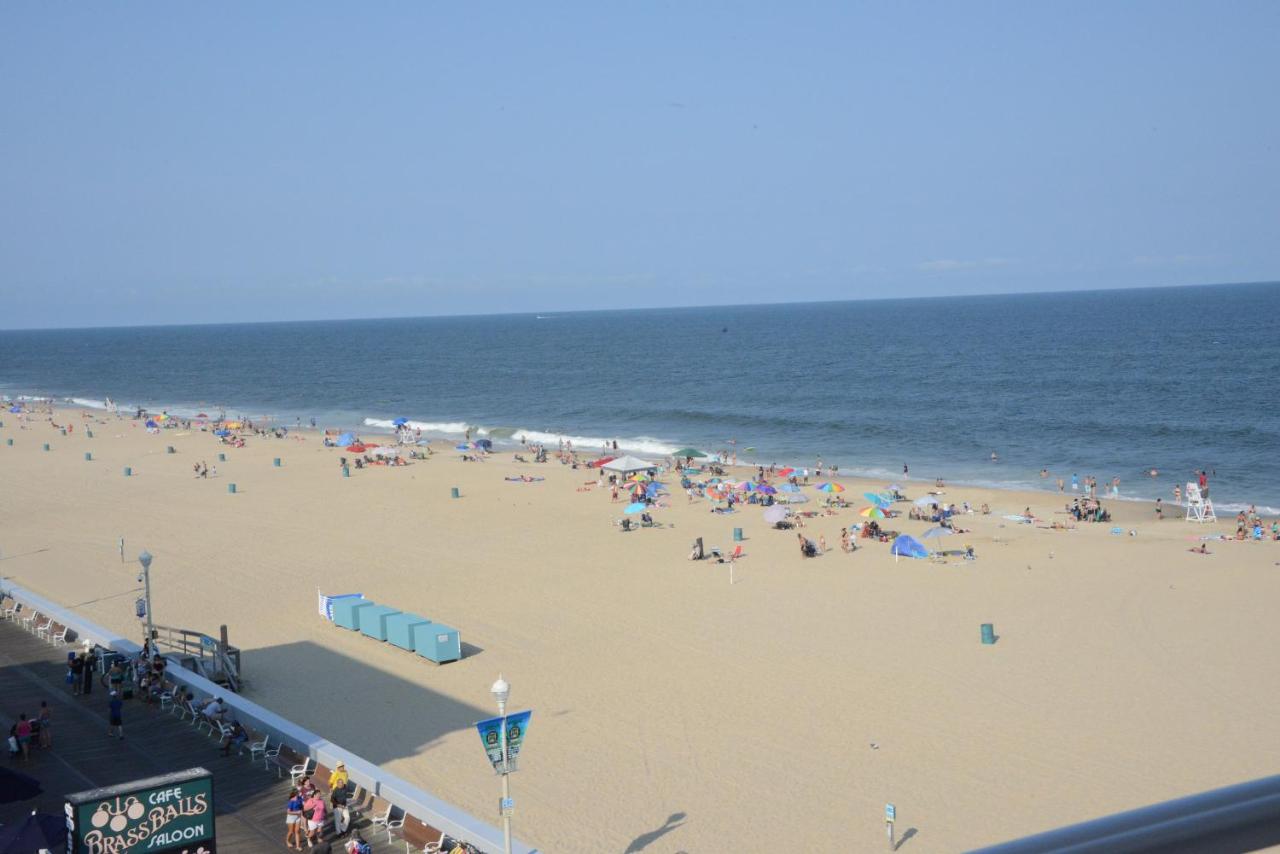 Ocean Front Room with Balcony, 2 Double Beds and Kitchenette at Monte Carlo Boardwalk Oceanfront Ocean City