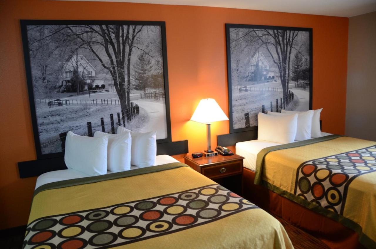 Queen Room with Two Queen Beds - Non-Smoking at Super 8 by Wyndham Louisville/Expo Center