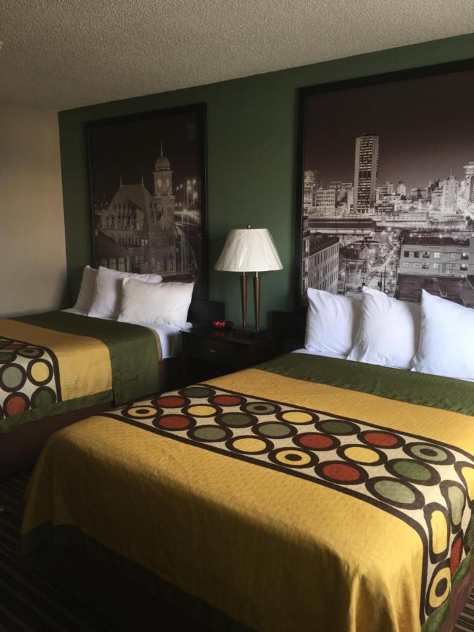 Deluxe Double Room with Two Double Beds - Non-Smoking at Super 8 by Wyndham Richmond Midlothian Turnpike