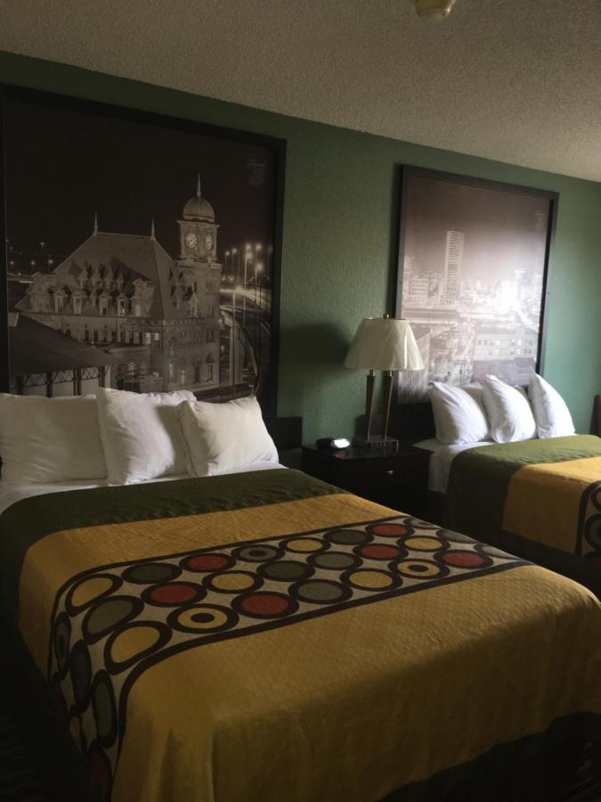 Deluxe Double Room with Two Double Beds - Non-Smoking at Super 8 by Wyndham Richmond Midlothian Turnpike