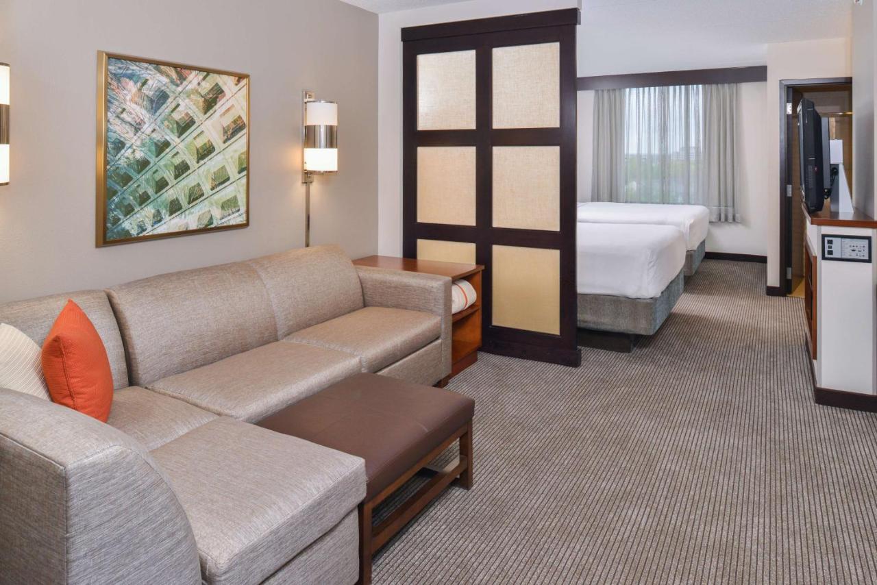 Two Queen Beds (with sofa bed) at Hyatt Place Herndon Dulles Airport East