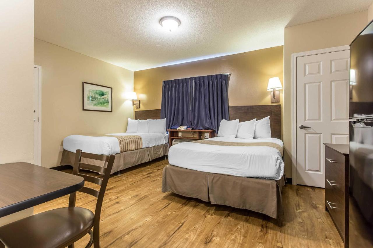 Double Room with Two Double Beds - Non-Smoking at Suburban Studios near University of North Carolina-Charlotte