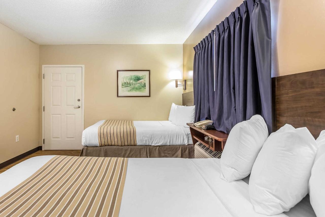 Double Room with Two Double Beds - Non-Smoking at Suburban Studios near University of North Carolina-Charlotte