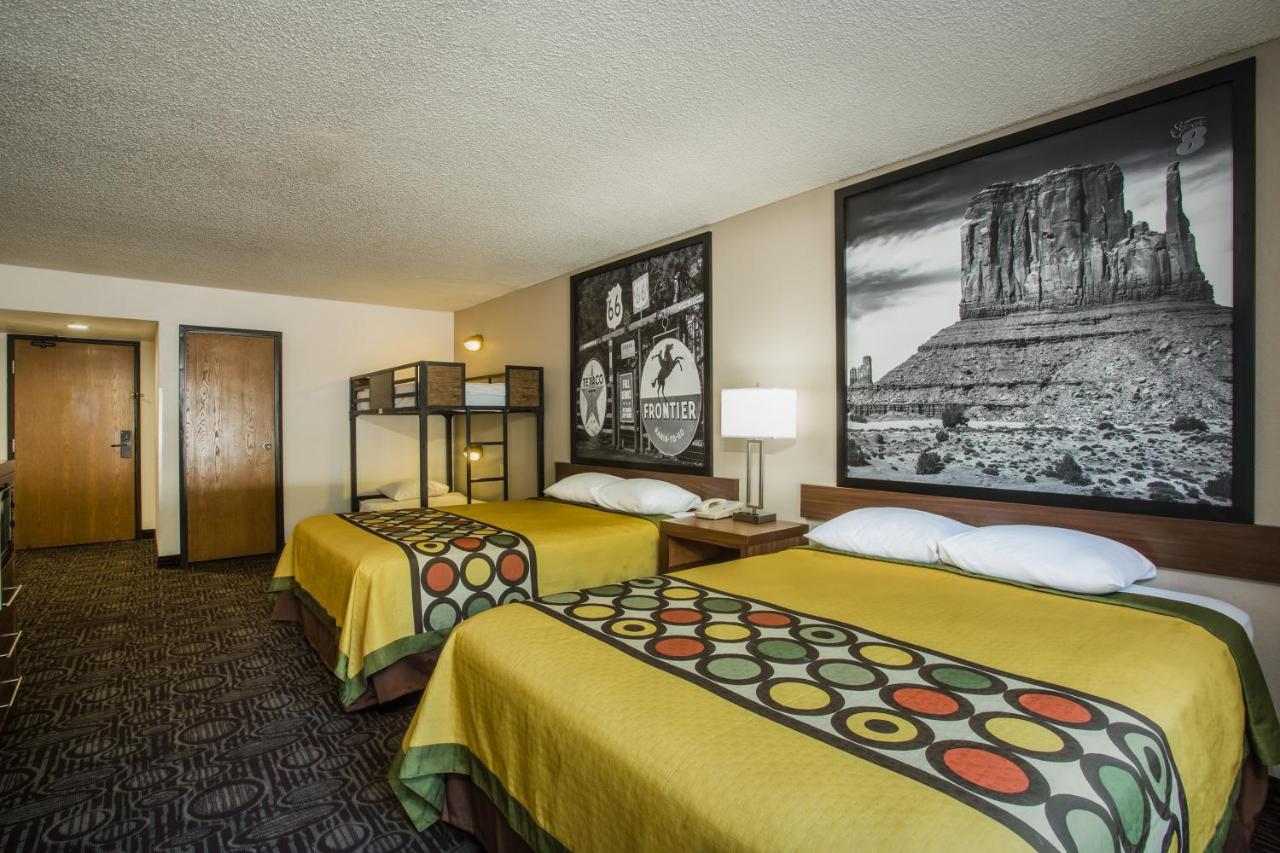 Studio Suite with Two Queen Beds and Bunk Bed - Non-Smoking at Super 8 by Wyndham Flagstaff
