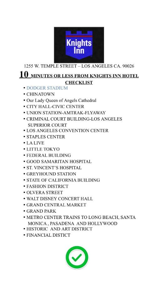  | Knights Inn Los Angeles Central / Convention Center Area