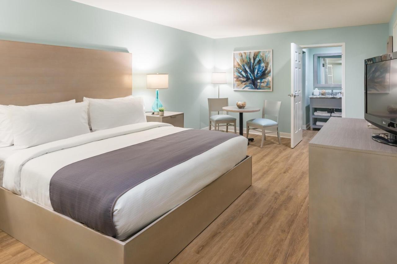Interior King Room at The Palms Oceanfront Hotel