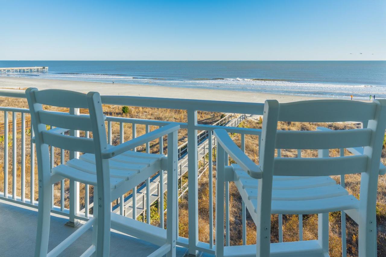 King Room with Balcony - Oceanfront View at The Palms Oceanfront Hotel