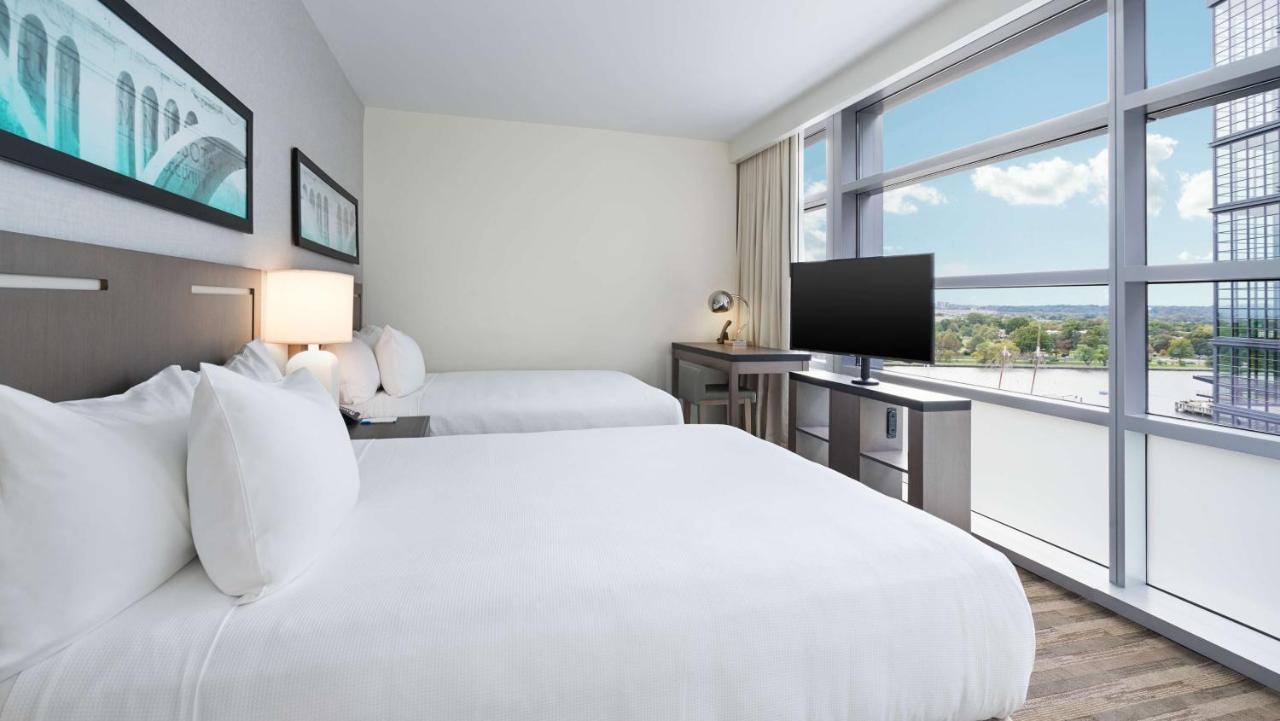 One-Bedroom Suite with Two Queen Beds and River View at Hyatt House Washington DC/The Wharf