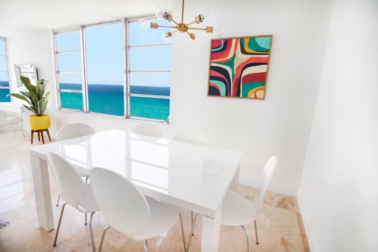 Corner Oceanview Master Suite 2 Bedroom 2 Bath Kitchen at Seacoast Suites on Miami Beach