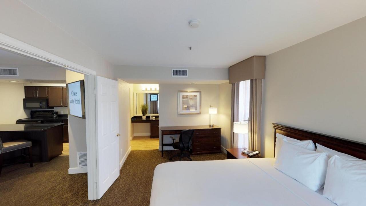 Two Bedroom Suite - Full Kitchen at Chase Suites Hotel Brea-Fullerton