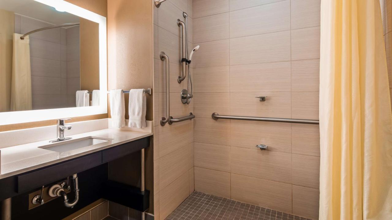 King Room with Roll-In Shower - Disability Access at Best Western Plus University Inn