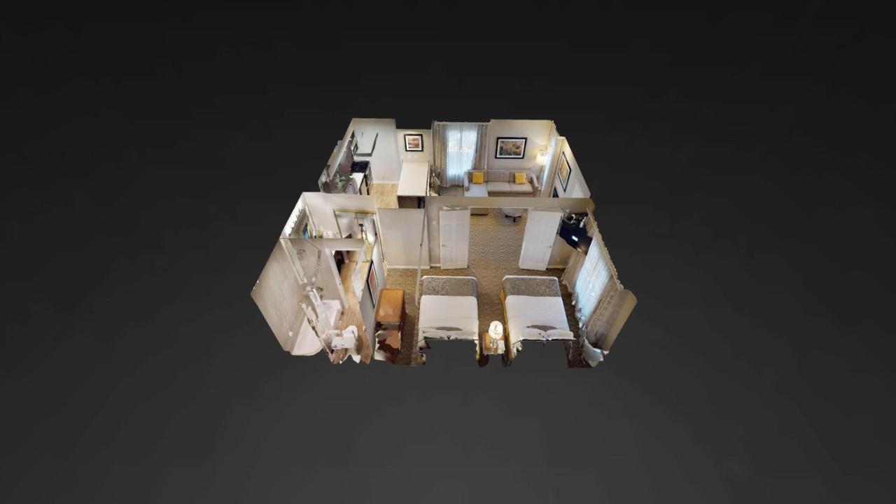 One-Bedroom Suite - 2 Double Beds at Chase Suite Hotel Newark-Fremont