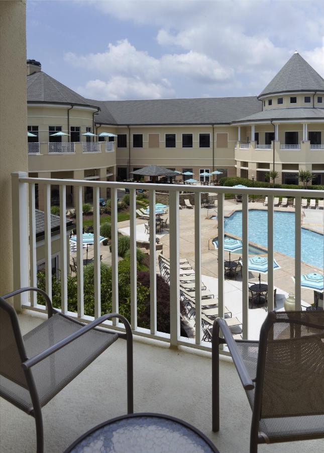 King Room with Pool View at Atlanta Evergreen Lakeside Resort