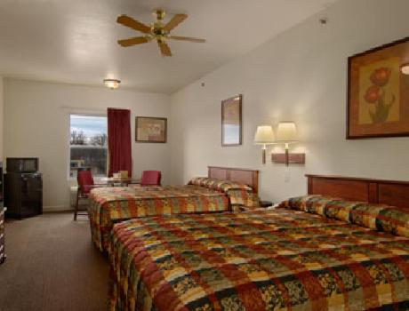 Queen Room with Two Queen Beds - Non-Smoking at Super 8 by Wyndham St. Louis Airport