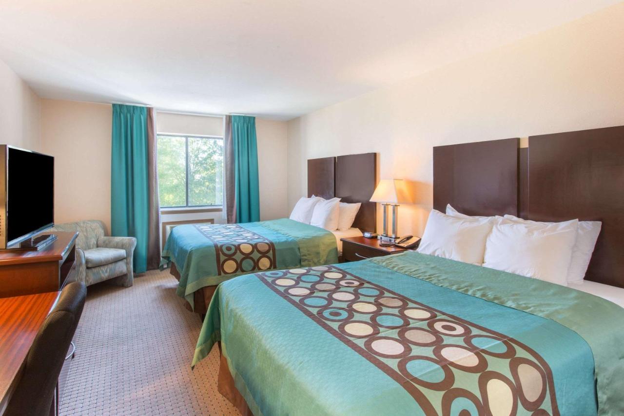 Queen Room with Two Queen Beds - Smoking at Super 8 by Wyndham Danville