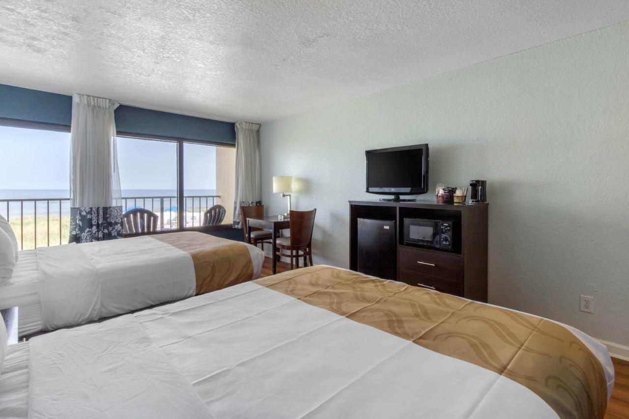 Queen Room with Two Queen Beds - Non-Smoking at Quality Inn Carolina Oceanfront