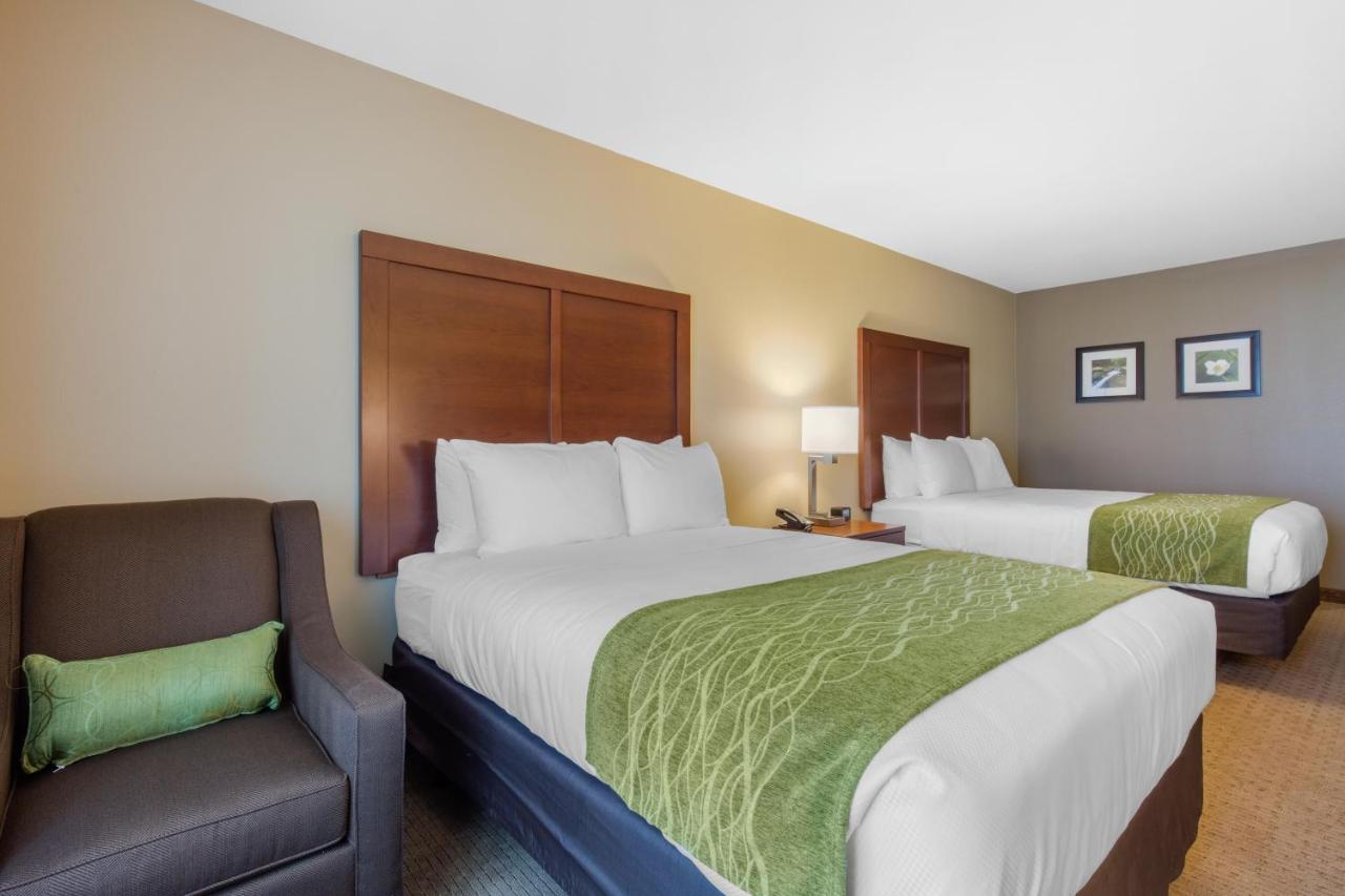 Queen Room with Two Queen Beds - Non-Smoking at Comfort Inn & Suites at CrossPlex Village