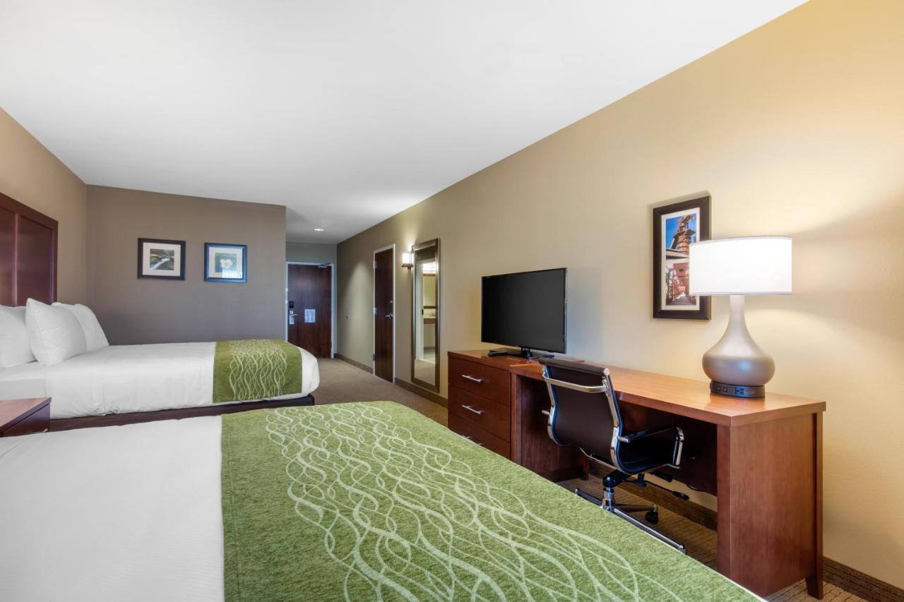 Queen Room with Two Queen Beds - Non-Smoking at Comfort Inn & Suites at CrossPlex Village