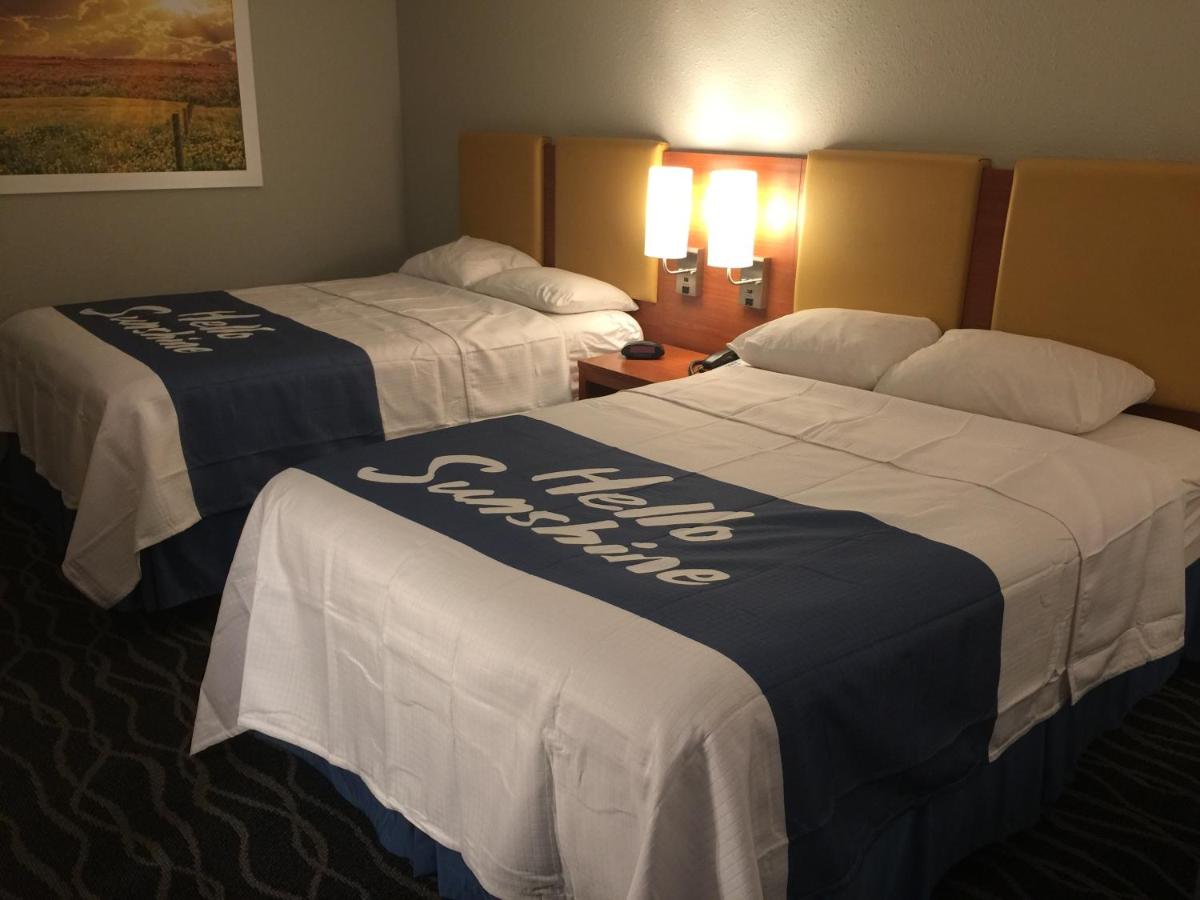 Double Room with Two Double Beds - Non-Smoking at Days Inn & Suites by Wyndham Cincinnati North