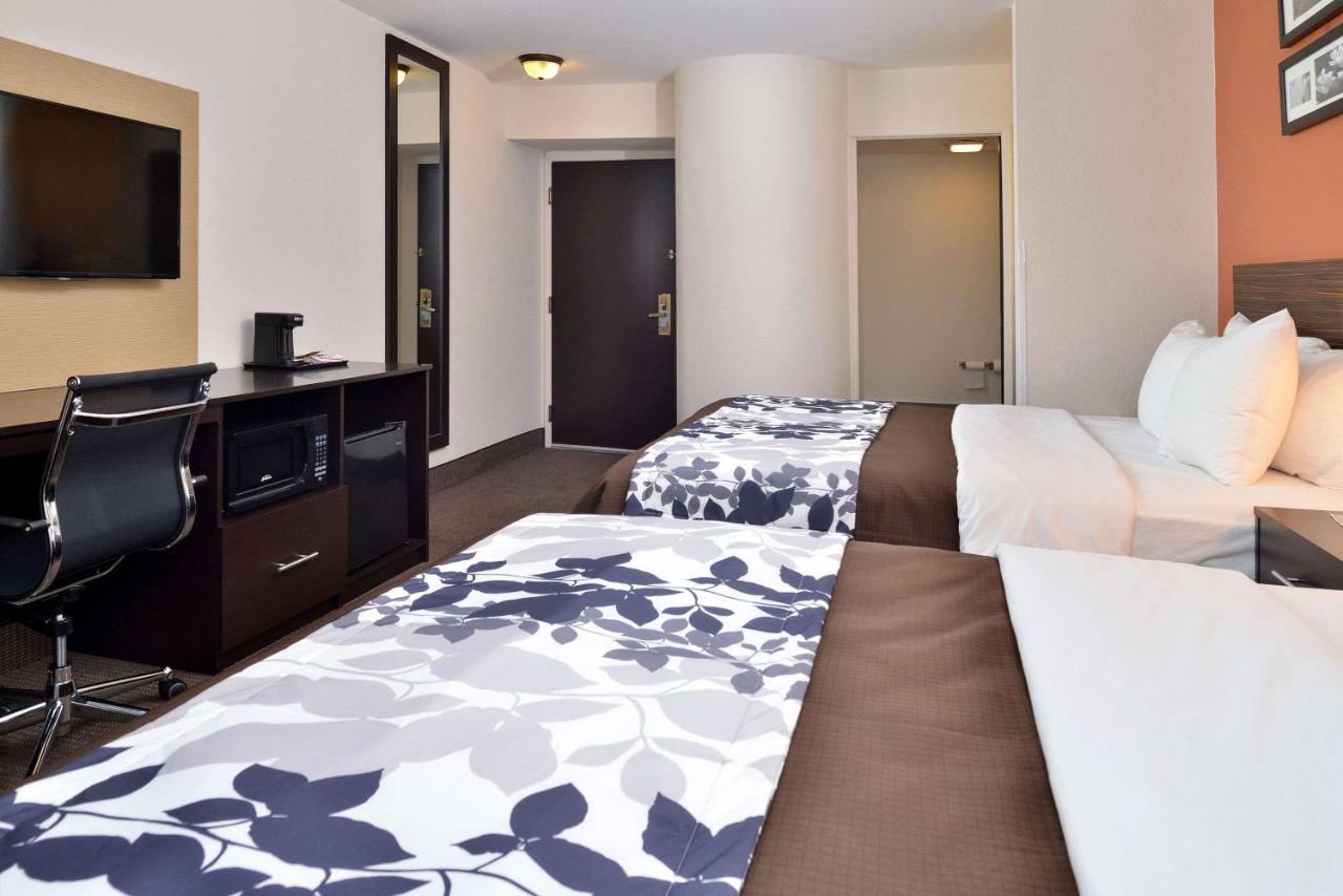 Queen Room with Two Queen Beds - Non-Smoking at Sleep Inn Beaufort near MCAS