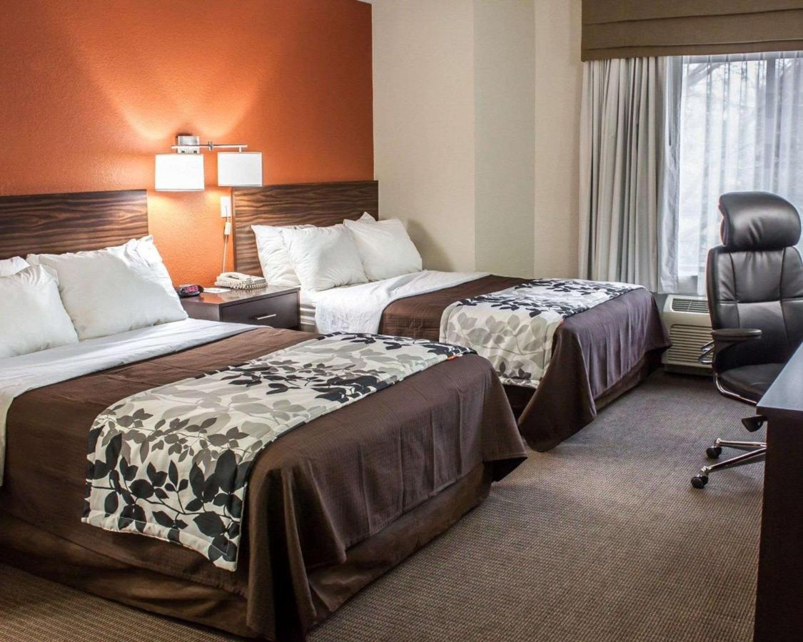 Double Room with Two Double Beds - Non-Smoking at Sleep Inn Arlington Near Six Flags