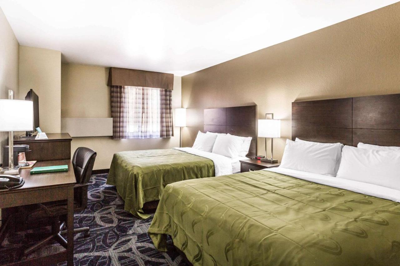 Queen Room with Two Queen Beds at Quality Inn Salt Lake City Downtown