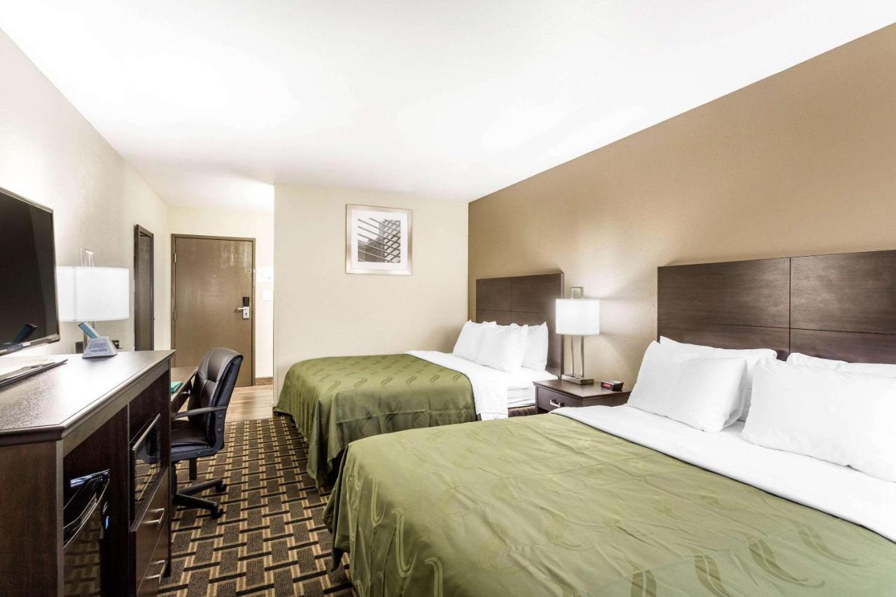 Queen Room with Two Queen Beds at Quality Inn Salt Lake City Downtown