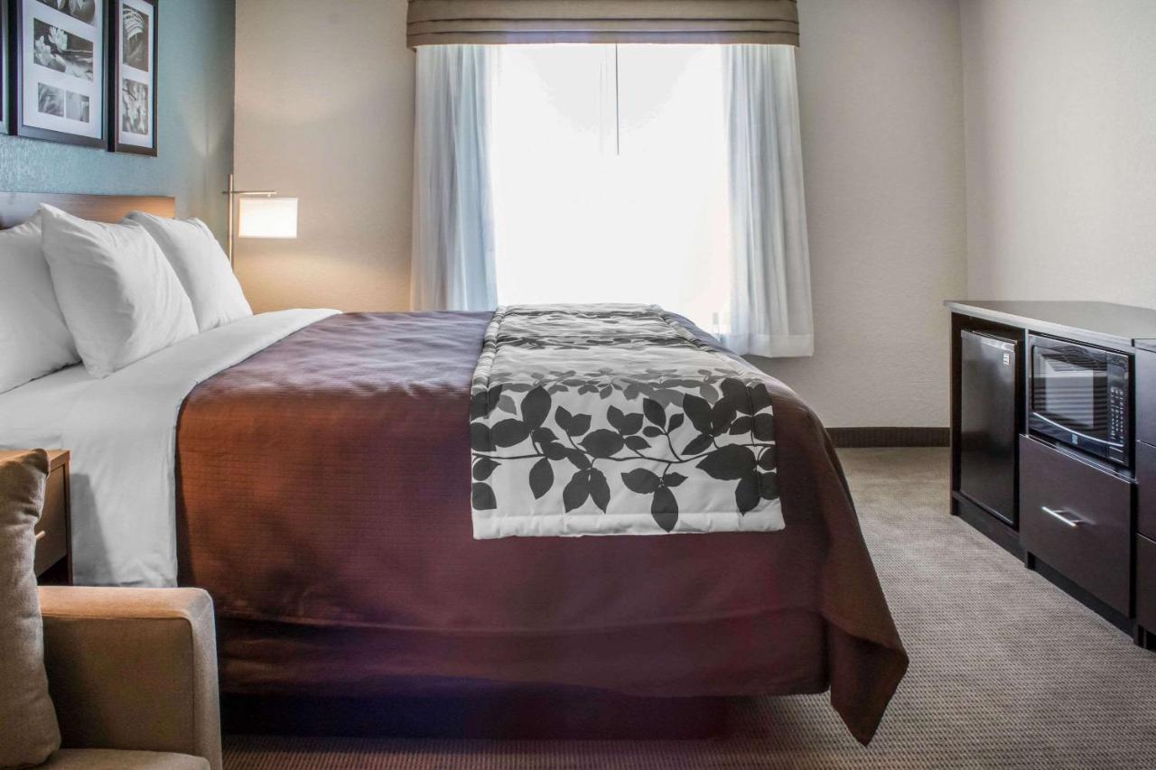 King Suite with Sofa Bed at Sleep Inn & Suites Fort Dodge