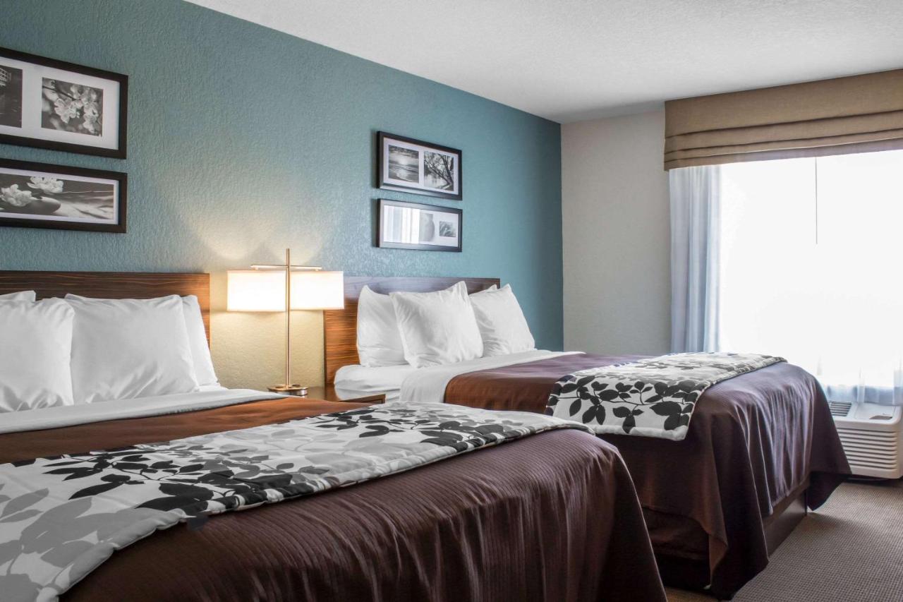 Queen Room with Two Queen Beds - Non-Smoking at Sleep Inn & Suites Fort Dodge