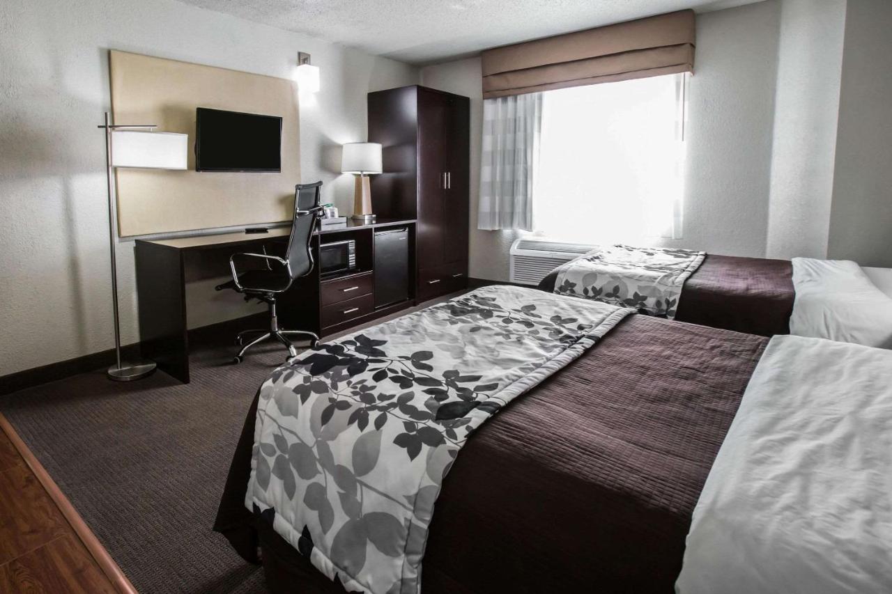 Standard Double Room with Two Double Beds - Non-Smoking at Sleep Inn Rockford I-90