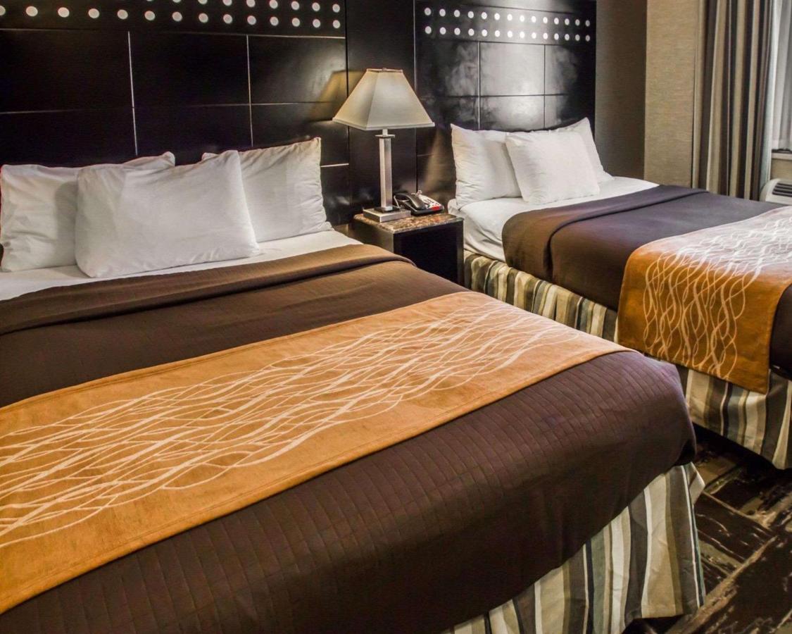 Double Room with Two Double Beds - Non-Smoking at Rodeway Inn Bronx Zoo