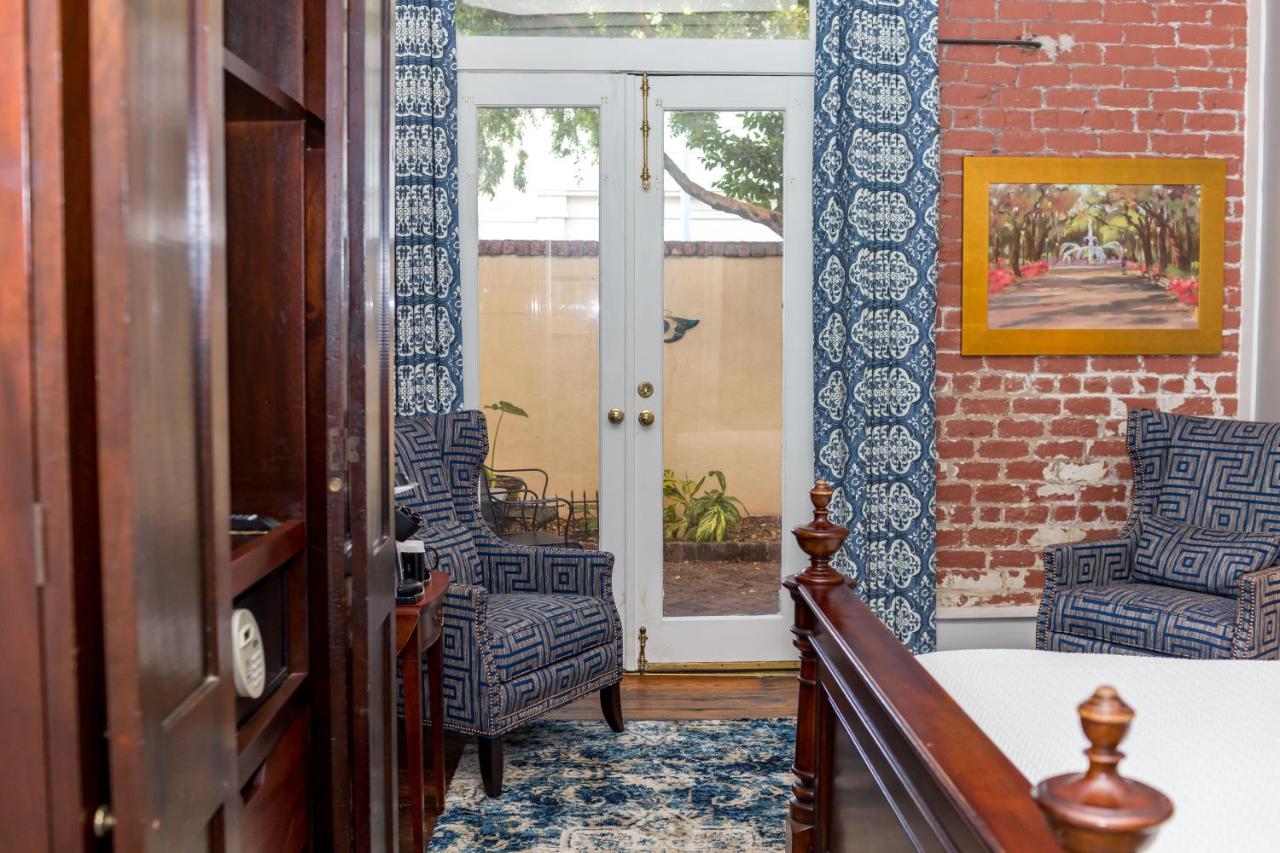 Queen Room with Patio at East Bay Inn, Historic Inns of Savannah Collection