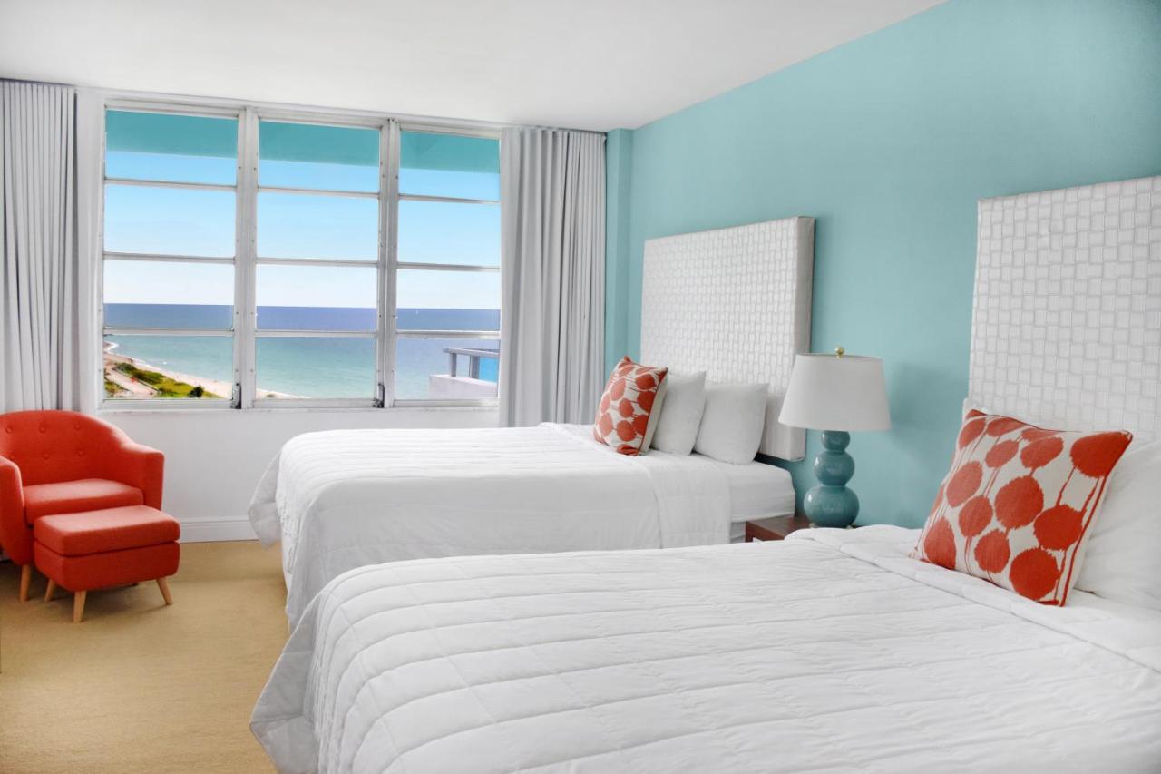 Corner Oceanview Master Suite 2 Bedroom 2 Bath Kitchen at Seacoast Suites on Miami Beach