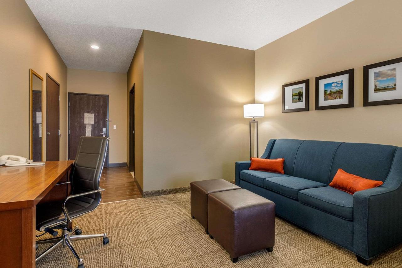 King Suite - Disability Access/Non-Smoking at Comfort Suites Cedar Falls Industrial Park