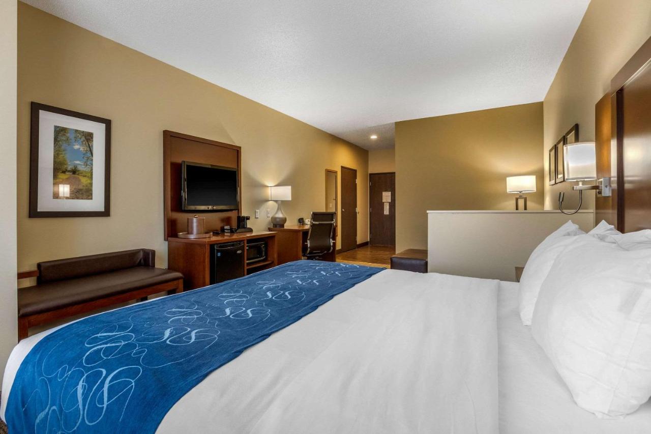 King Suite - Disability Access/Non-Smoking at Comfort Suites Cedar Falls Industrial Park