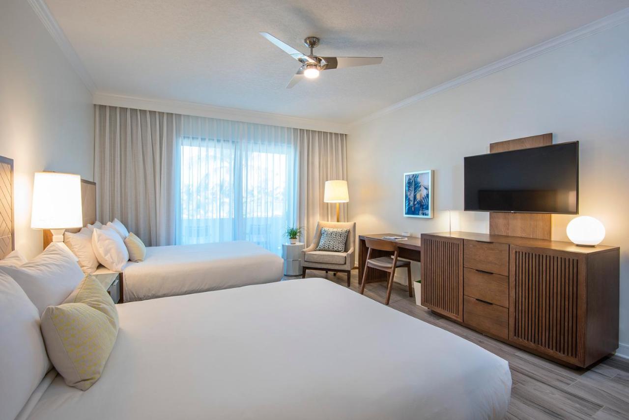 Queen Room with Two Queen Beds with Water View at Hawks Cay Resort