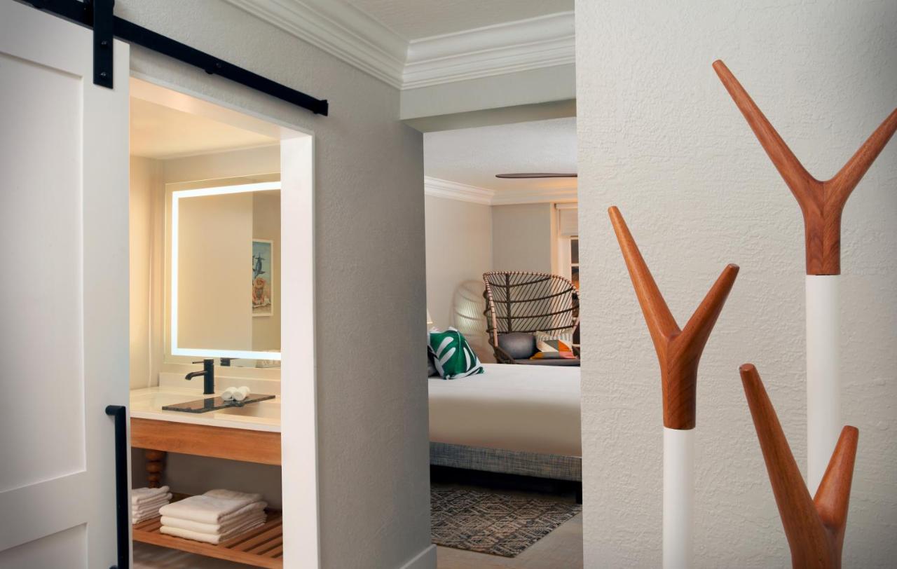 Ocean Front Queen Suite with Two Queen Beds at Pelican Grand Beach Resort - A Noble House Resort