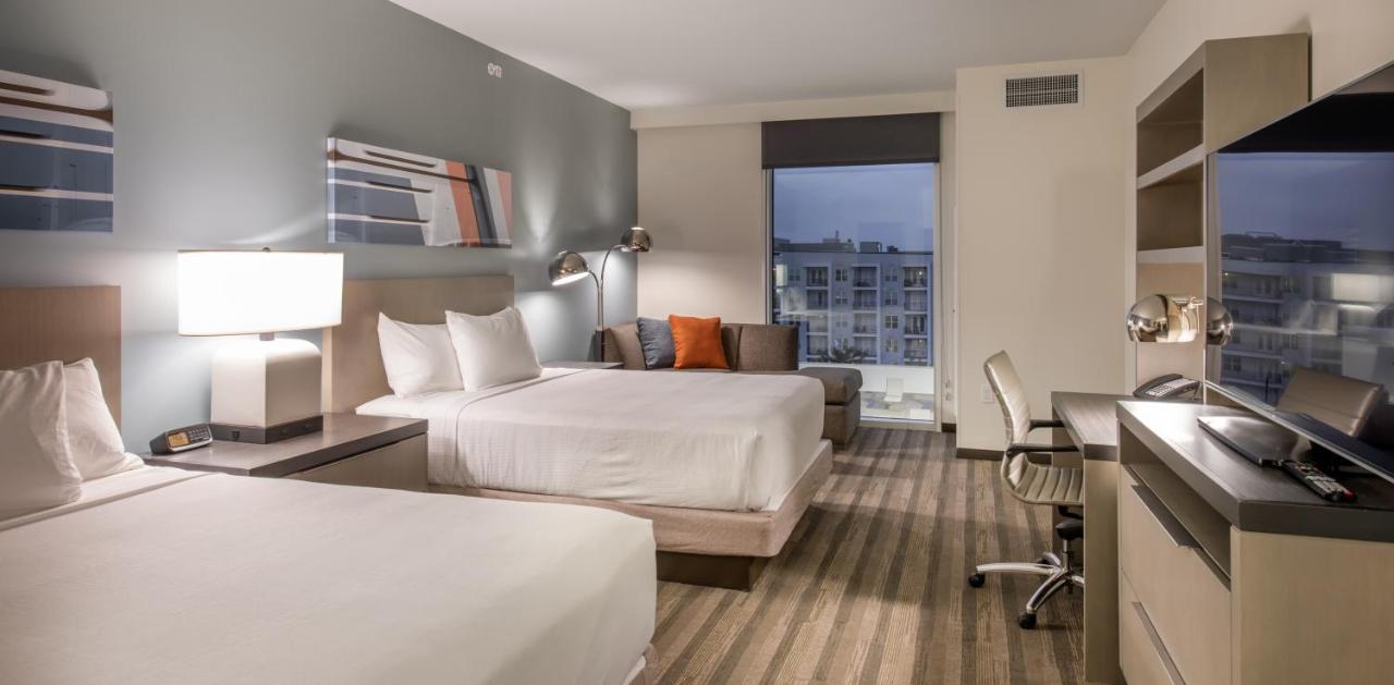 Queen Room with Two Queen Beds at Hyatt House Nashville at Vanderbilt