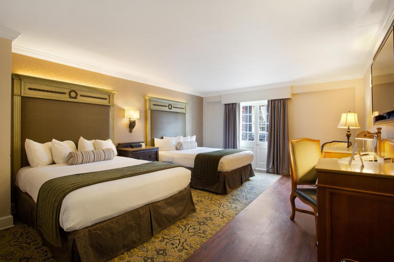 Two Queen Beds with Balcony, Street View at Hotel St. Marie